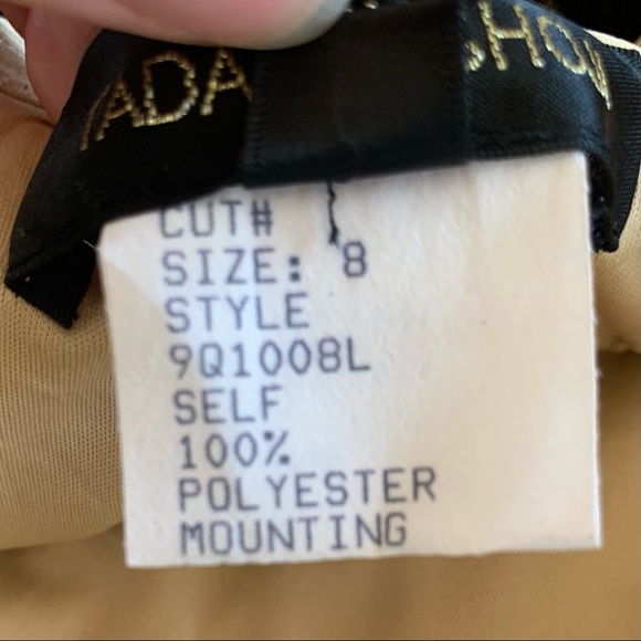 Tadashi Shoji Gown Long Formal Dress - Picture 8 of 9